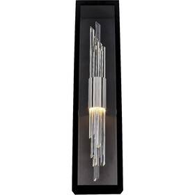 090421-052-fr001 Allegri Lucca Esterno Outdoor Wall Light Matte Balck