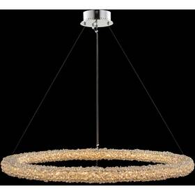 095544-052-fr001 Allegri Lina Esterno 32 Inch Matte Black Outdoor Flush Mount