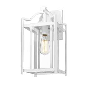 Aqw-001-ag Allgot Large Outdoor Wall Lantern Sconce 16.3 Inch Tall Modern Light F