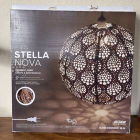 Allsop 035286326292 18 Inch Dewdropsoji Stella Nova Copper Boho Indoor/outdoor 120v Pendant Light