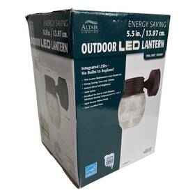 Al-2152 Altair Lighting 877395001840 Outdoor Wall-mount Led Lantern Photocell Al-2152 Altair Lighting 877395001840 Outdoor Wall-mount Led Lantern Photocell