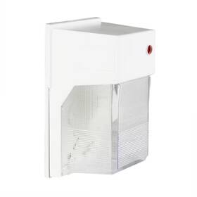 Amax Lighting 445044324331 180 Degree White Outdoor Integrated Led Wall Pack Light