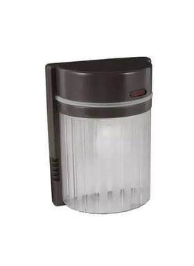 Led-sl18bz Amax Lighting Wall Pack Light Integrated Led Outdoor Dusk To Dawn Polycarbonate Bronze