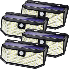 Aootek 850059544662 Solar Outdoor Motion Sensor Lights 2500lm Panel To 15.3 In And 3 Modes