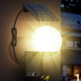 Ao-10 Aounq Solar Lights Outdoor Waterproof Glass Globe Wall With M Ao-10 Aounq Solar Lights Outdoor Waterproof Glass Globe Wall With M