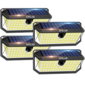 Sl417ab Apilab Solar Outdoor Lights 416 Led 4000lm Motion Sensor 3 Mode Sec Sl417ab Apilab Solar Outdoor Lights 416 Led 4000lm Motion Sensor 3 Mode Sec