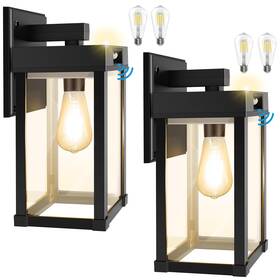 Aqonsie 725889186866 Solar Wall Lights Outdoor With 3 Lighting Modes And Motion Sensor Porch