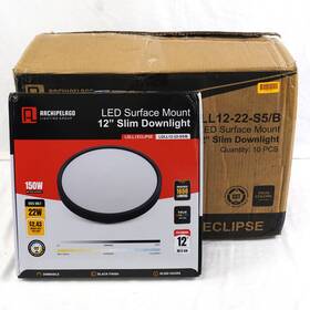 Ldll12-22-s5 Archipelago Ldll12-22-s5/b Led Surface Mount 12 Inch Slim Downlights - Pack Of 10
