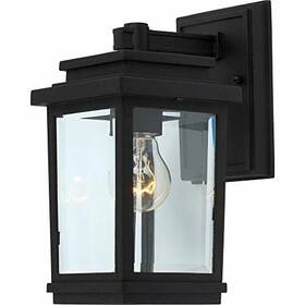 Ac8190bk Artcraft Lighting Freemont 1 Light Black Outdoor Sconce - New In Box