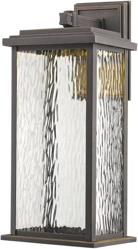 Ac9072ob Artcraft Transitional Led Outdoor Wall Mount Dark Finish Oil Rubbed Bronze