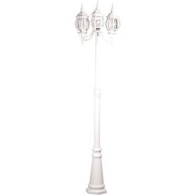Ac8099wh Artcraft Lighting Ac8099 Classico 3-bulb Line Voltage Post Light - White Ac8099wh Artcraft Lighting Ac8099 Classico 3-bulb Line Voltage Post Light - White
