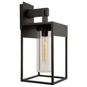 Ac8270bk Artcraft Lighting Ac8270 Weybridge 17 Inch Tall Wall Sconce - Black