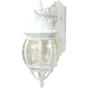 Ac8361wh Artcraft Lighting Ac8361 White Classico 3-light Outdoor Wall Sconce