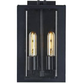 Ac8790bk Artcraft Lighting Waterville Led 10 Inch Matte Black Outdoor Wall Light