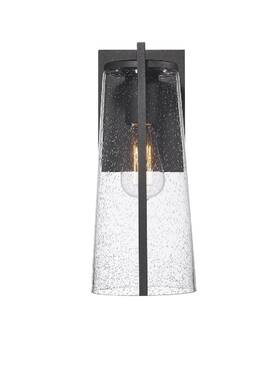 Ac8821bk Artcraft Lighting Ac8821 Portofino 14 Inch Tall Wall Sconce - Black Ac8821bk Artcraft Lighting Ac8821 Portofino 14 Inch Tall Wall Sconce - Black