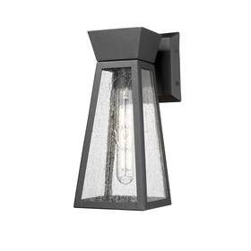 Ac8860bk Artcraft Lighting Ac8860 Lucian 12 Inch Tall Outdoor Wall Sconce - Black