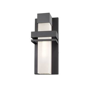 Camden-6w Artcraft Lighting Ac9150bk - 1 Led Outdoor Wall Mount In Modern Style-4 Inches