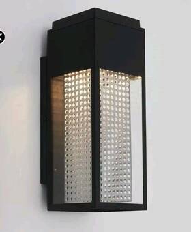 Artika 846979026500 Meteor Integrated Led Outdoor Wall Mounted Light Fixture Black Artika 846979026500 Meteor Integrated Led Outdoor Wall Mounted Light Fixture Black