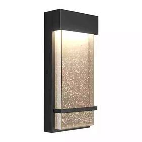 Artika 846979035342 Skyler Black Modern Led Outdoor Garage And Porch Light Lantern Sconce.new