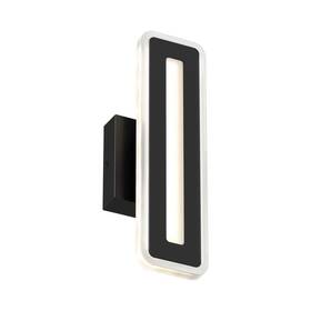 Artika 846979040797 Evasion Black Modern 3 Cct Integrated Led Outdoor Hardwired Garage And Lantern