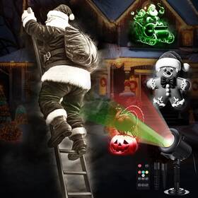 Mjo-aurelema-2219 Aurelema Christmas Halloween Projector Lights 3d Dynamic Outdoor Indoor White Mjo-aurelema-2219 Aurelema Christmas Halloween Projector Lights 3d Dynamic Outdoor Indoor White