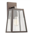 Avenue Viola Outdoor Wall Sconce Rubbed Bronze Set Of