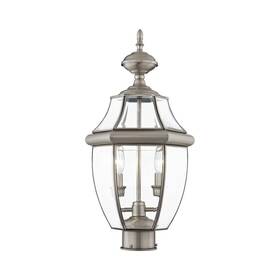 Hd00773 Aviance Lighting Aston 22 Inch 2-light Brushed Nickel Cast Brass Hardwired Rust
