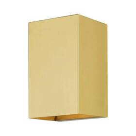 Hd85671 Aviance Lighting Saunders 7 Inch 1-light Satin Gold Outdoor Hardwired Ada Wall No