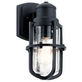 147-bel-2556250 Bailey Street Home 1 Light Outdoor Wall Lantern - 11.25 Inches Tall By 5.5 Wide