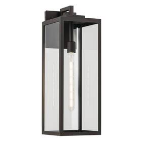 147-bel-5089209 Bailey Street Home 1 Light Large Outdoor Wall Mount In Traditional Style-24 Inches Tall And 8.5