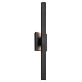 147-bel-5089250 Bailey Street Home 38w 1 Led Large Outdoor Wall Mount In Minimalist Style-30 Inches Tall And 5 147-bel-5089250 Bailey Street Home 38w 1 Led Large Outdoor Wall Mount In Minimalist Style-30 Inches Tall And 5