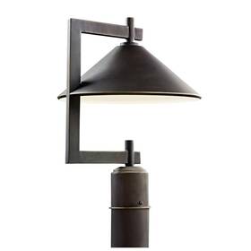 147-bel-553568 Bailey Street Home 1 Light Outdoor Post Mount - 12 Inches Wide Lights