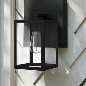 71-bel-4926292 Bailey Street Home 1 Light Outdoor Wall Lantern In Industrial Style-10 Inches Tall And 5.75