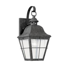 73-bel-608747 Bailey Street Home One Light Outdoor Wall Fixture-oxidized Bronze Finish-clear Seeded Glass 73-bel-608747 Bailey Street Home One Light Outdoor Wall Fixture-oxidized Bronze Finish-clear Seeded Glass