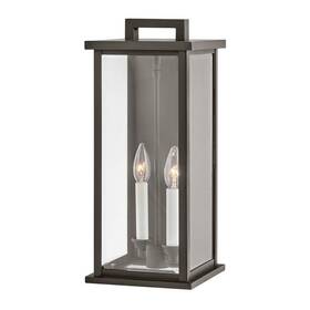 81-bel-4530560 Bailey Street Home 2 Light Medium Outdoor Wall Mount Lantern In Traditional Style - 7.75 Inches