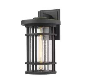 81-bel-4775020 Bailey Street Home Max 1-light Burnished Bronze Hardwired Outdoor Wall Lantern Sconce