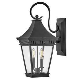 81-bel-4947928 Bailey Street Home 10w 2 Led Outdoor Medium Wall Lantern In Traditional Style-22.5 Inches Tall And