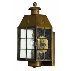 81-bel-558872 Bailey Street Home Brass Outdoor Lantern Fixture In Traditional-coastal Style - 5.5 Inches Wide By