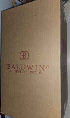 7332.150 Baldwin 829846001367 Brass Lighting Bridgewater Outdoor Wall Mount Lantern Nickel