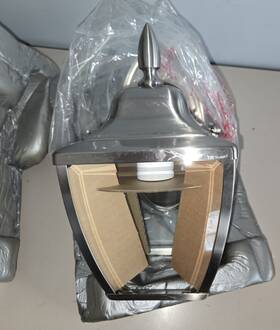 7334.150 Baldwin 829846002388 Brass Lighting Bridgewater Outdoor Wall Mount Lantern Nickel 7334.150 Baldwin 829846002388 Brass Lighting Bridgewater Outdoor Wall Mount Lantern Nickel