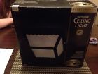 280-746 Bay Light Black Ceiling Hampton Steel Outdoor Painted