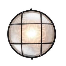 41515-rt Bel Air Lighting Aria 10 Inch 1-light Rust Round Bulkhead Outdoor Wall Light
