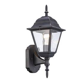 4412-rt Bel Air Lighting Argyle 1-light Rust Outdoor Wall Light Fixture With Clear Glass