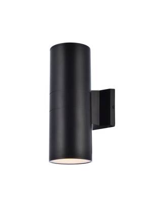 Egws59559bk Bellevue Egws59559 Merissa 12 Inch Tall Outdoor Wall Sconce - Black
