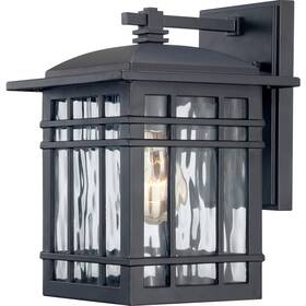 Mvlws56159etblk Bellevue Mvlws56159 Masha 10 Inch Tall Outdoor Wall Sconce - Black