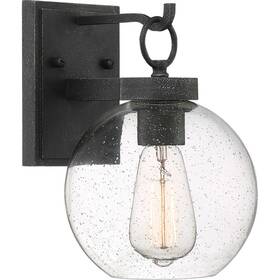 Mvws7335gra Bellevue Qzws7335 Maries 10 Inch Tall Outdoor Wall Sconce - Multicolor