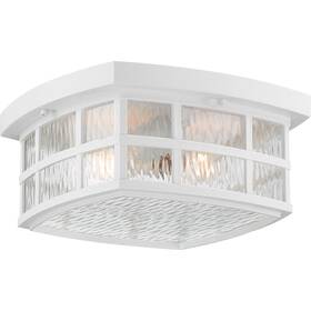 Qzcf4826 Bellevue Cambria 2 Light 12 Inch W Flush Mount Outdoor