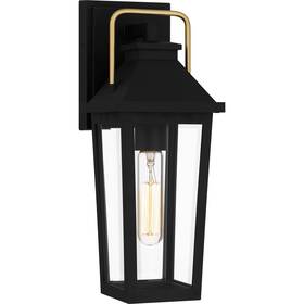 Qzws60584mbk Bellevue Qzws60584 Contreras 15 Inch Tall Wall Sconce - Black