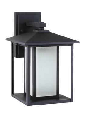 Sgws81560bk Bellevue Sgws81560 Crawford 1 Light 14 Inch Tall Led Outdoor Wall - Black