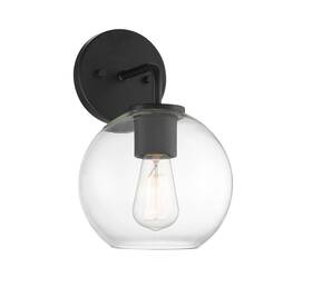 Shm50044bk Bellevue Shm50044 12 Inch Tall Outdoor Wall Sconce - Black